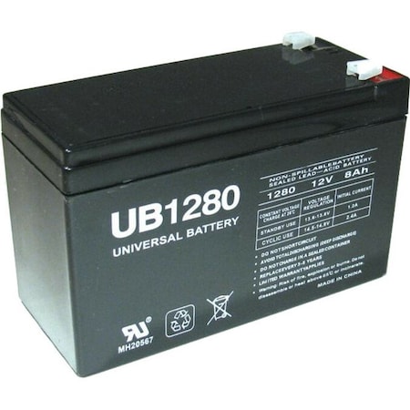 Ereplacements EReplacement 7Amp Univ Battery UB1280-F2-ER